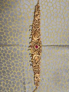 Exquisite Gold Kamarbandh with Pearls & Stones