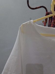 Chic off White Bell Sleeve Tunic