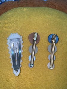 Set of 3 Elegant Hair Clips