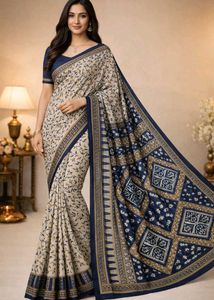 🇳🇿💫🎀Elegant Printed Saree