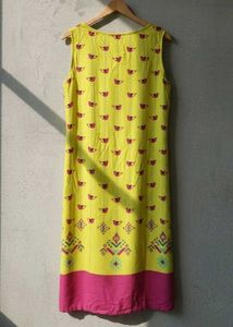 Vibrant Sleeveless Kurtis - Set of 2