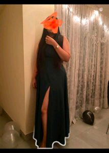 Emerald Green Velvet One Shoulder Dress