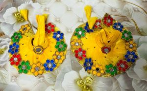 2 Dress Combo Laddu Gopal Net Fancy Dres
