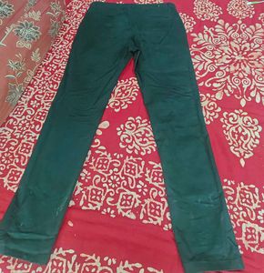 Men's black formal cotton pants