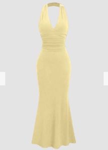 Elegant Halter Neck bodycon Dress