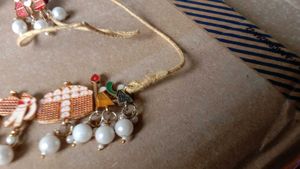 Charming Pearl Necklace &amp; Earring Set