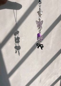 Kawaii Bow Charm Phone Strap