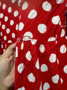 Red Polka Dot dress