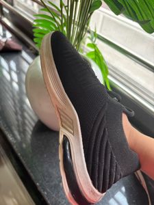 Black Knit Sneakers