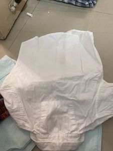 Cute White Shirt and Blue Pants Set