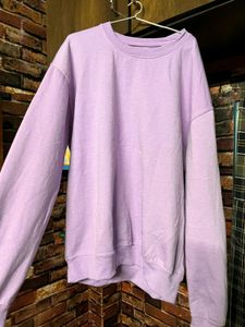 Purple Brand New Sweatshirt Pullover