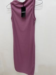 Shein Sleeveless Solid Color Women's Dress