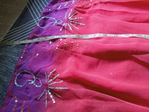 Pink &amp; Purple Ombre Lehenga Choli Set