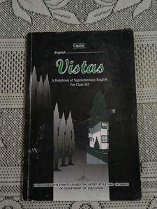 English Vistas Supplementary Class 12th Book