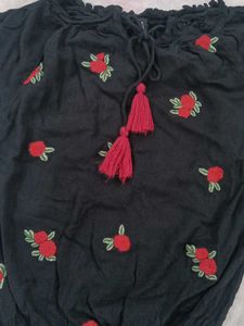 Girls Embroidery Top