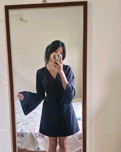 Kimono Inspired Wrap Dress