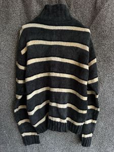 Striped Knit Cardigan