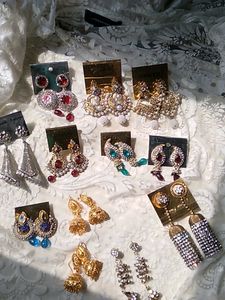 Assorted Dangle & Drop Earrings Set