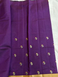 Brand New Purple Saree