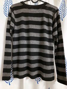 Striped Woolen Sweatshirt