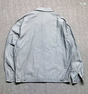 Men's Grey Zip-Up Jacket