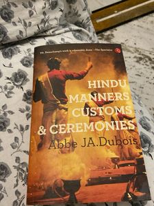 Hindu Manners, Customs & Ceremonies Book