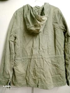 Green Hooded Jacket