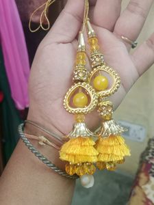 2 Pair Latkan And 1pair Earing