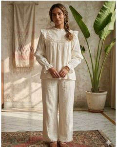 Remain Korea Cream Boho top