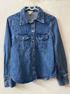 H&M Classic Blue Denim Shirt
