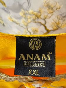 Bright Yellow Kurta Set with Dupatta