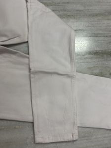 White Distressed Jeans