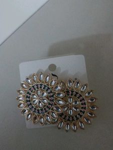 Statement Kundan Earrings