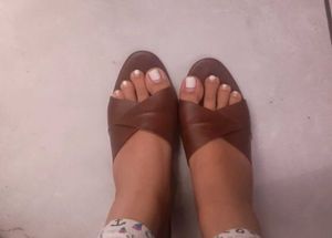 Chic Brown Block Heel Mules - Stylish &amp; Versatile