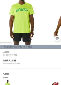 Asics Graphic T-Shirt M Size