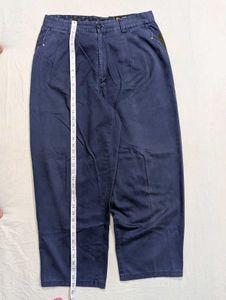 Vintage Navy Blue Trousers