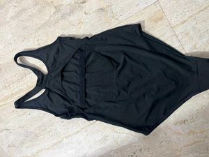 Black One Piece Swimsuit/bodysuit