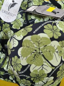 312 -- uplift Clover Print Bra &amp; Panty Set