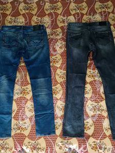 Men's Stylish Denim Jeans (2 Pairs)