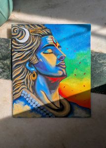 Lord Shiva Canvas Painting