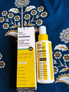 Sun Scoop Hydrating Fluid Sunscreen SPF 60
