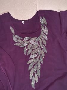 Elegant Purple Kurta Set with Dupatta
