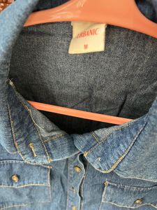 Classic Denim Button-Up Shirt