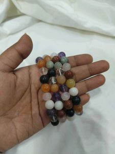 Multistone crystal Beaded Bracelet