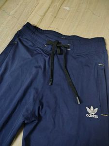 Adidas Navy Blue Track Pants | Unisex