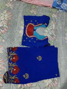 saree for women with blouse size 34