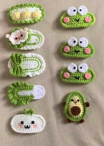 Cute Crochet Hair Clips