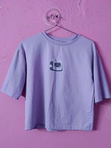 Lilac Graphic T-Shirt