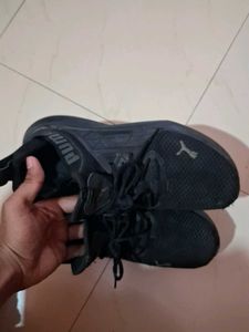 Puma Black Running Shoes