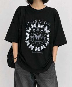 Cosmos Butterfly Graphic T-Shirt